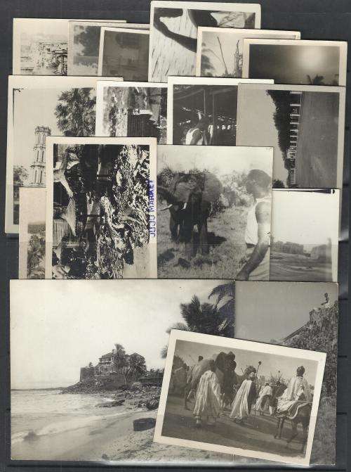 COLONIAL AFRICA - 17 OLD "SNAP SHOT" PHOTOGRAPHS!
