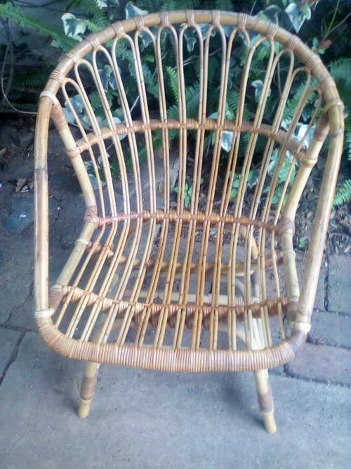 BUYER TO COLLECT IN PRETORIA! - VINTAGE CANE FURNITURE. SCARCE!