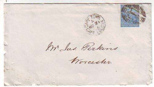 Four penny without frame line on cover