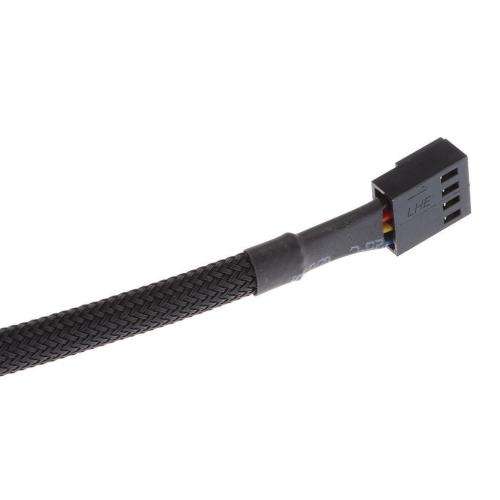 PC fan hub - 5 Way Splitter Sleeved PWM Fan Hub