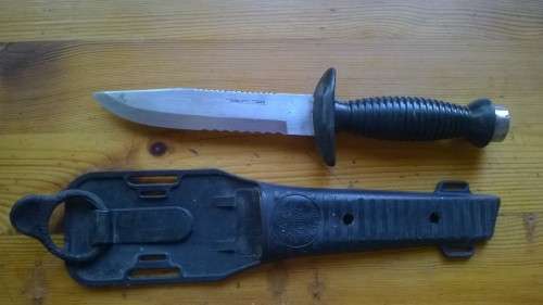 DIVING KNIFE - OVER 40 YEARS OLD - SPHINX TRADE MARK