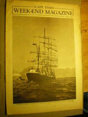 CAPE TIMES WEEKEND MAGAZINE - MARCH 9 1946