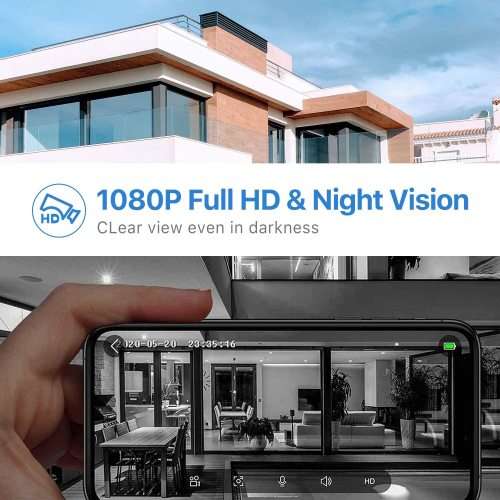 Video Doorbell Intercom Tuya Smart 2MP 1080p Waterproof Wifi