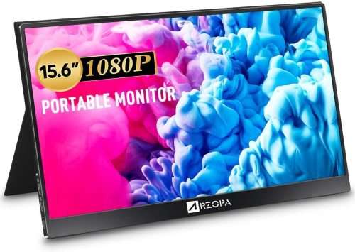 BuySave Arzopa 15.6inch 1080P Portable Monitor DEMO with Protective Cover