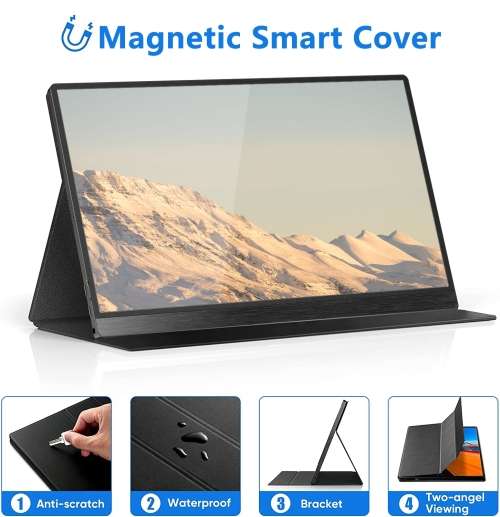 Portable Monitor 15.6 Buysave Sibolan Full HD incl Free Portable Mini Stand