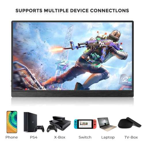 Portable Monitor 15.6 Buysave Sibolan Full HD incl Free Portable Mini Stand