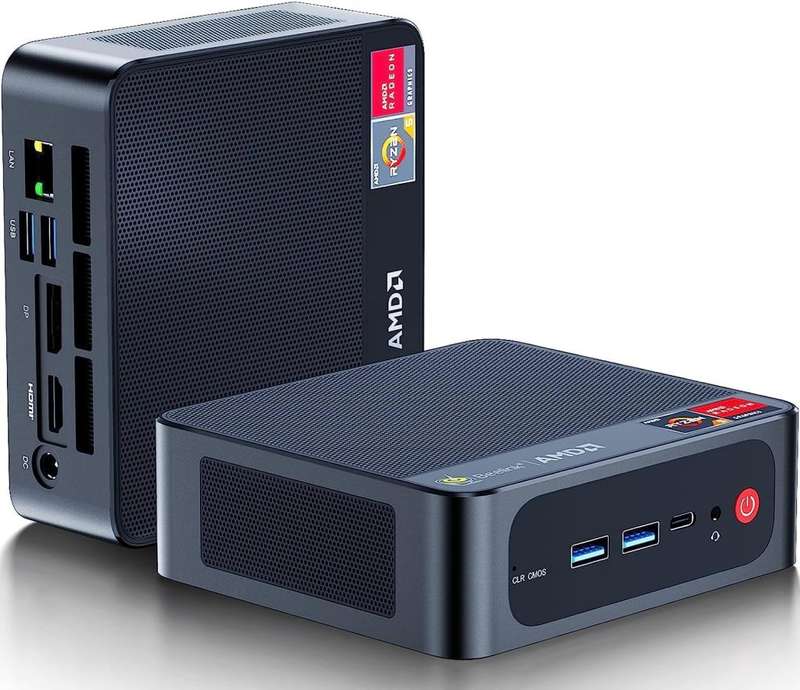 Beelink SER5 Mini PC, AMD Ryzen 5 (Up to 4.0Ghz), 16GB RAM 500GB SSD, RX Vega7