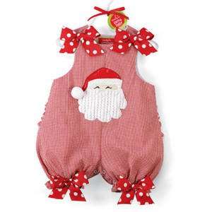 Santa Romper * Christmas Outfit * only 2 left