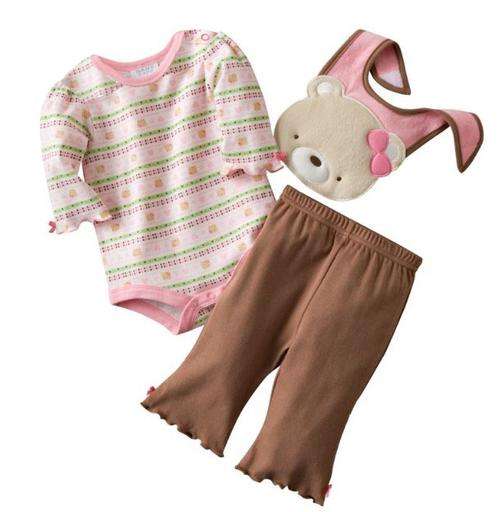 Matching Cotton Vest, Bib & Leggings Set