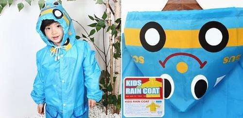 Funny Rain Coat raincoat - Blue