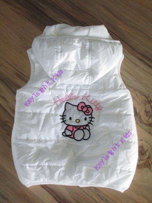 Hello Kitty bomber jacket sleeveless 3 years