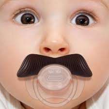 Ladiesman Mustache Funny Dummy - Black