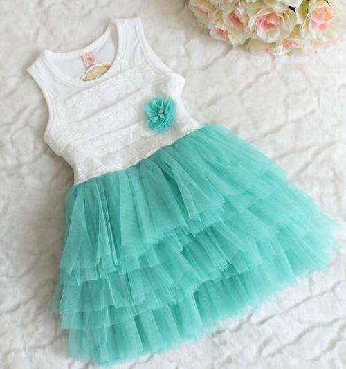 Turquoise net tutu dress available in 2-3 years