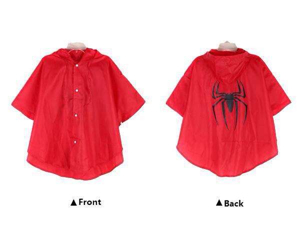 Superhero Spider Rain coat / poncho