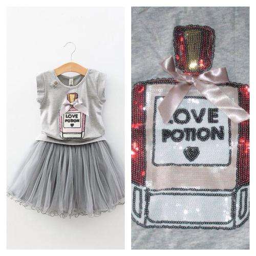 Love Potion T-Shirt and tutu set 2-3 or 5-6 years