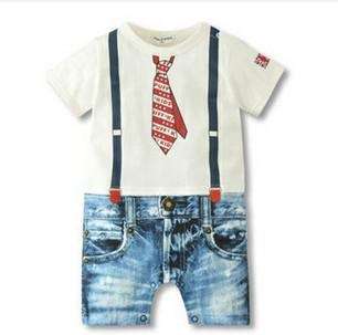 Printed tie romper White available 12-18 months