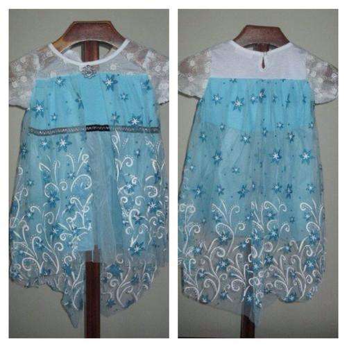 Frozen Elsa inspired set. Dress and leggings 3-4 or 4-5 years available
