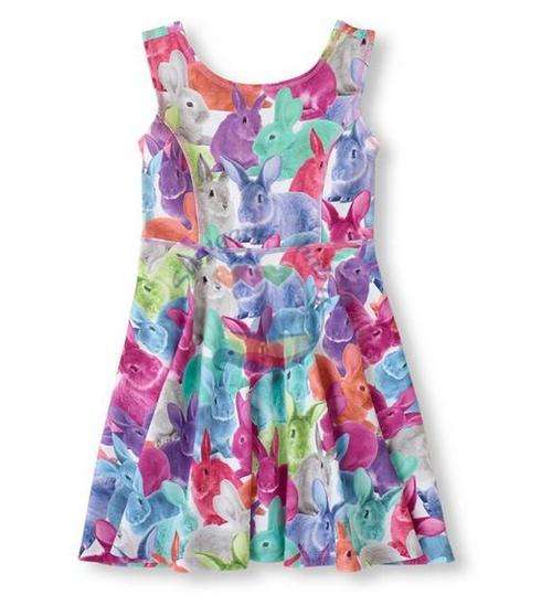 Funky Bunny dress 2-3  years