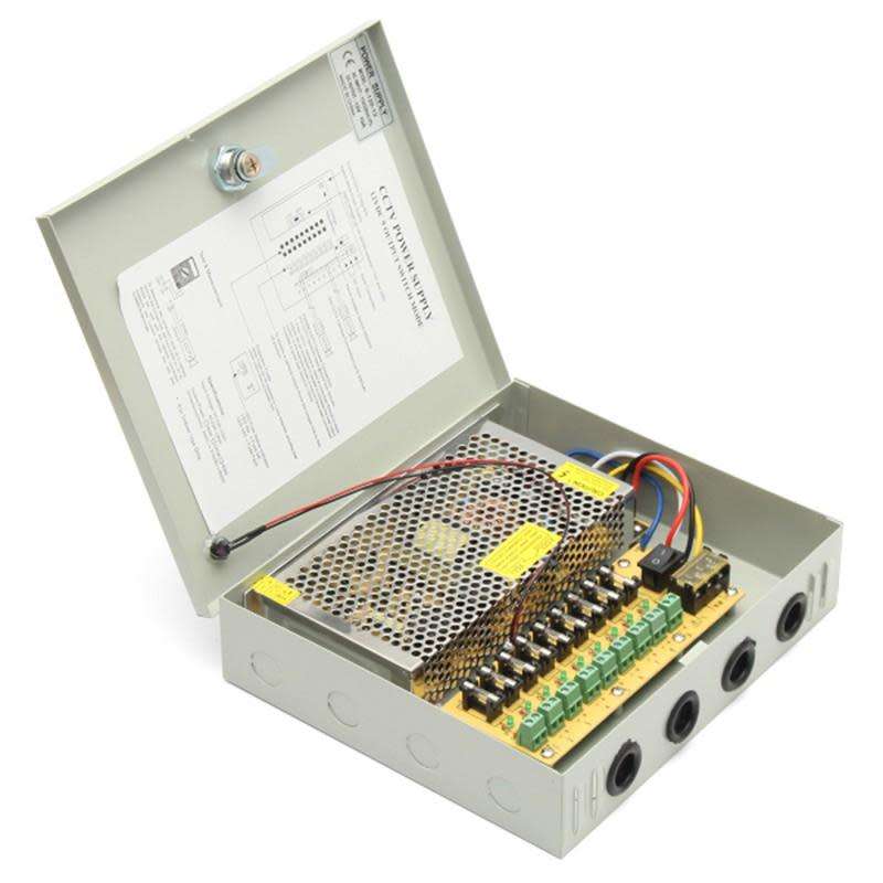 DW 9 Camera 9 Channel 12V Dc Power Supply 10AMP