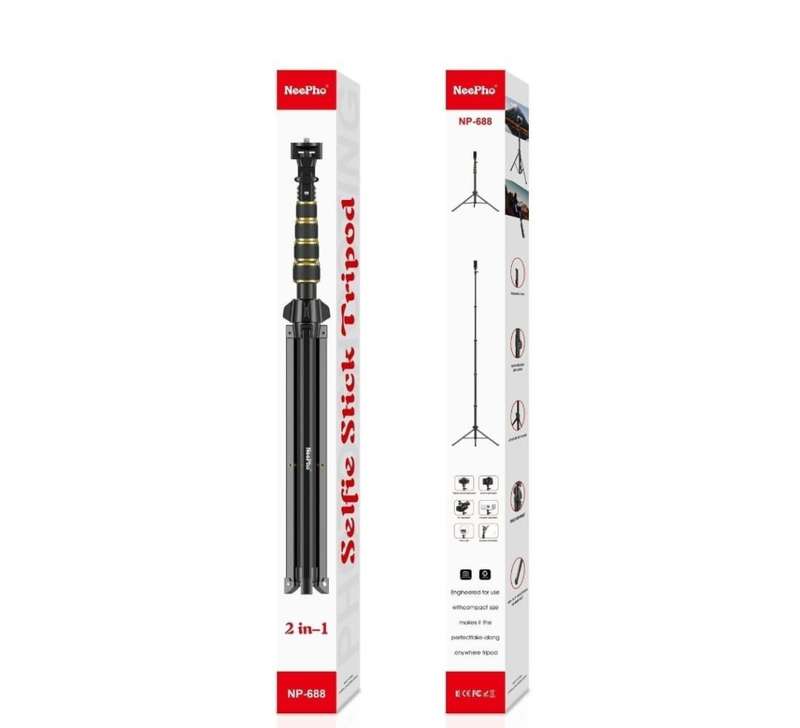 DW Portable Compact Camera Tripod Travel Kit 2in1 Camera tripods-NP688