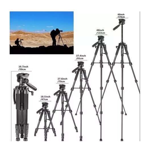 DW NeePho Professional Camera & Phone Tripod 175cm Height NP-8850