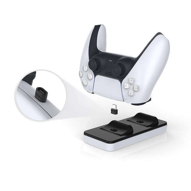 DW Dobe DualSense Dual Controller Charging Dock for PS5 - TP5-0505
