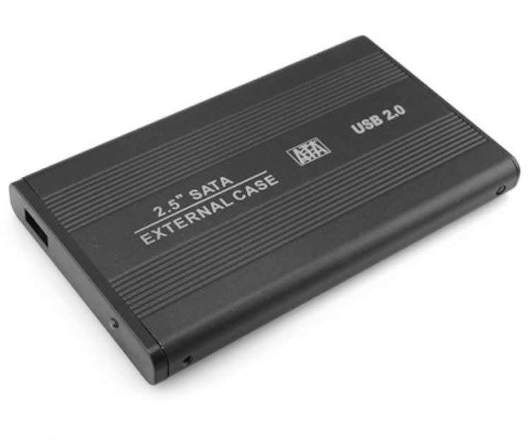 DW 2.5 Inch External Hard Drive Enclosure Casing USB 2.0