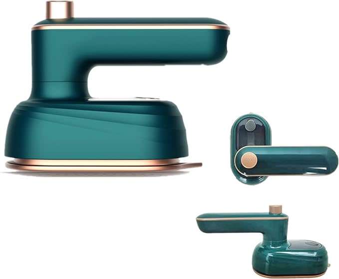 DW Foldable Mini Steaming Iron Portable Dry & Wet Travel Ironing