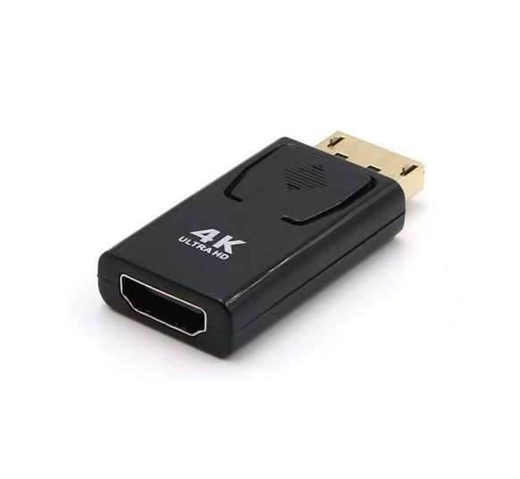 DW DisplayPort To HDMI 4K Adapter For PC TV Projector