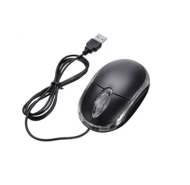 DW Wired USB Optical Mouse 1200DPI