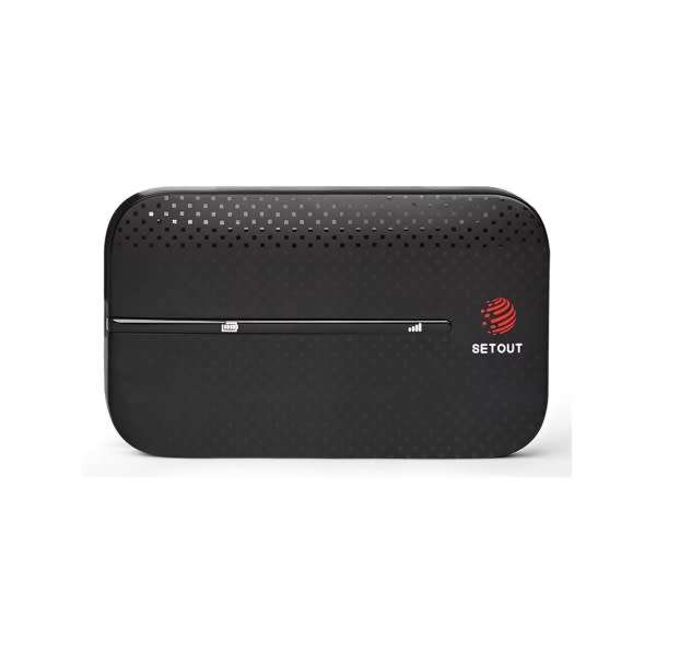 DW Setout-4G/5G WiFi Router with SIM card Slot ,150Mbps, 50Mbps Support E160 Plus - Black