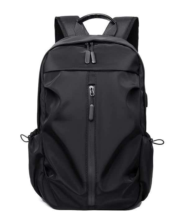 DW Travel Laptop Backpack, Durable Waterproof Business Bag Fits 15.6 Inch Laptop Black - Y-2303N