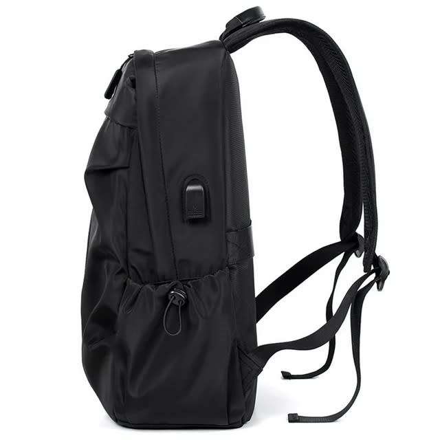 DW Travel Laptop Backpack, Durable Waterproof Business Bag Fits 15.6 Inch Laptop Black - Y-2303N