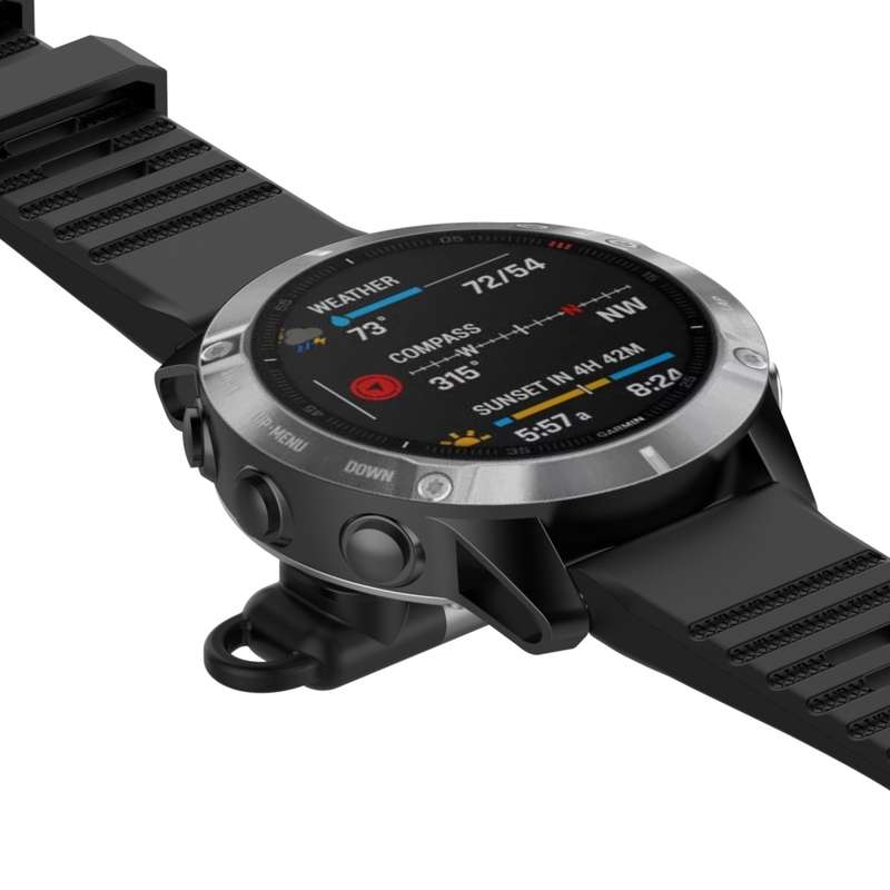 DW Charger Adapter For Garmin Fenix 7/7S/7X/6/6S/6X - USB Type-C Female To Garmin Fenix 7 Male (Silv