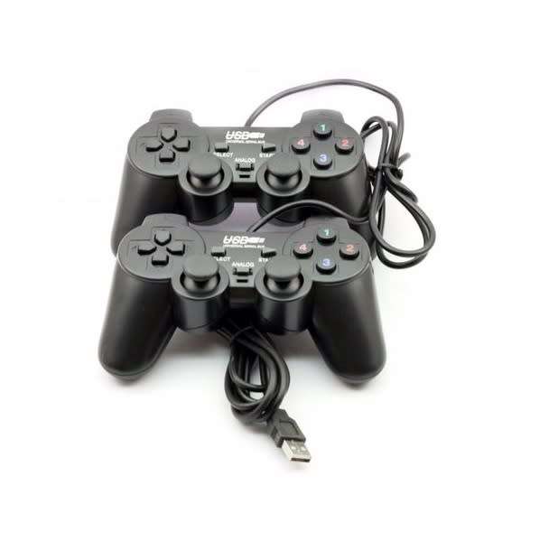 DW Double Shock Twin PC/Laptop USB Controller - Gaming Joystick Controller KD-208B