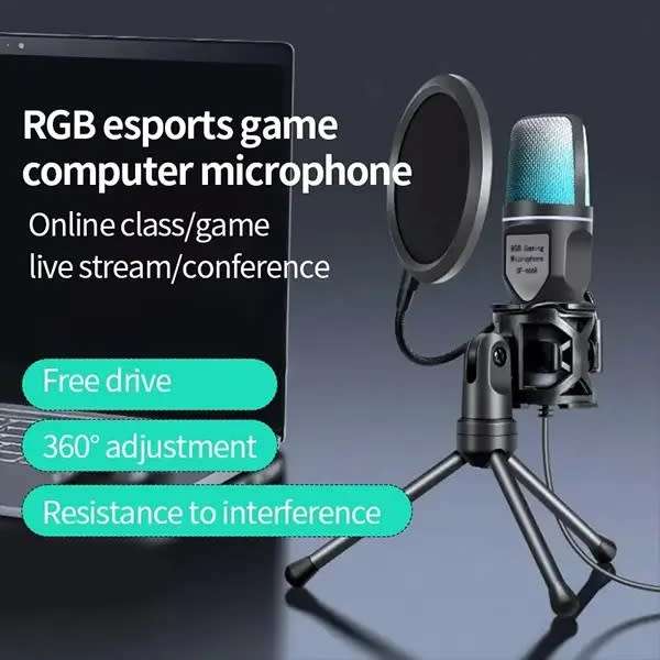DW YANMAI USB Condenser Microphone Gaming Mic SF-666R