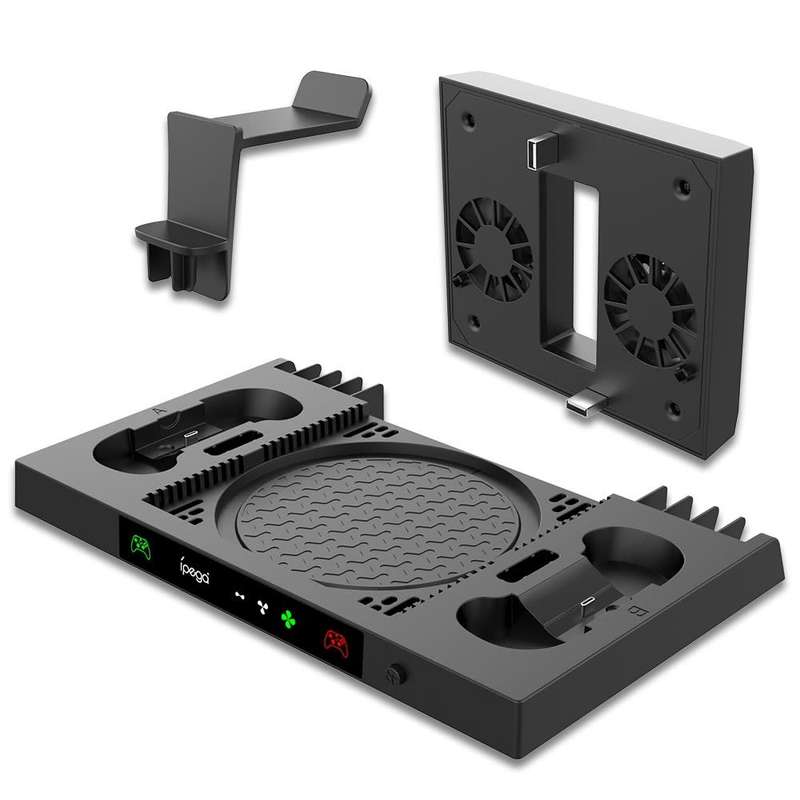 DW IPEGA Multifunction Vertical Stand + Cooling Fan For Xbox X - PG-XBX023