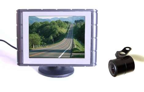 BRAND NEW !!!  Car Rear View  Kit -  Colour Camera, 3.5" Monitor , cables  etc..
