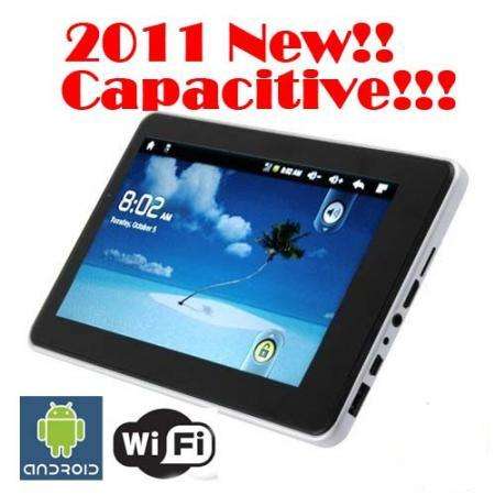 2011 Model !! 7" CAPACITIVE screen Android 2.1 tablet PC NEW REALASE !!!