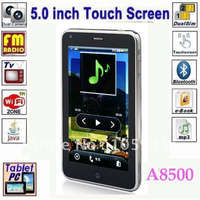 HUGE !!! 5 INCH Capacitive Dual Sim Android 2.2 WIFI, TV ,GPS ,Smart Cell Phone