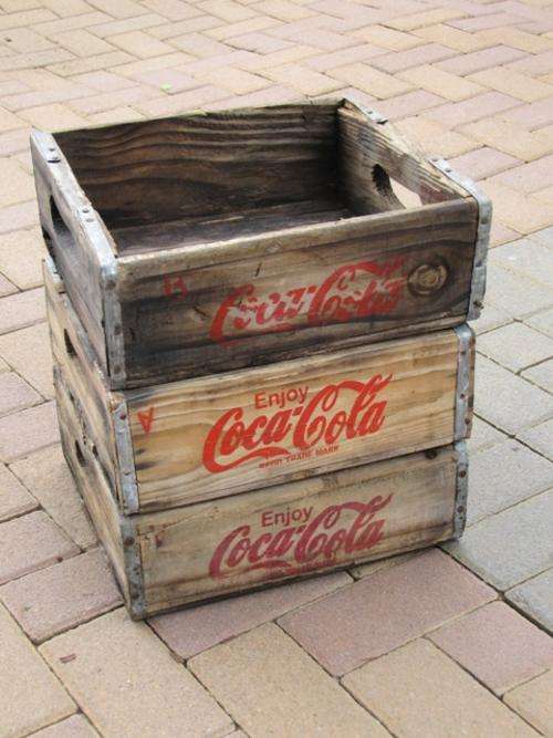 Coke (Coca-Cola) Collectibles - Antique Crates (Adv)