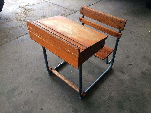 Vintage school desk 1