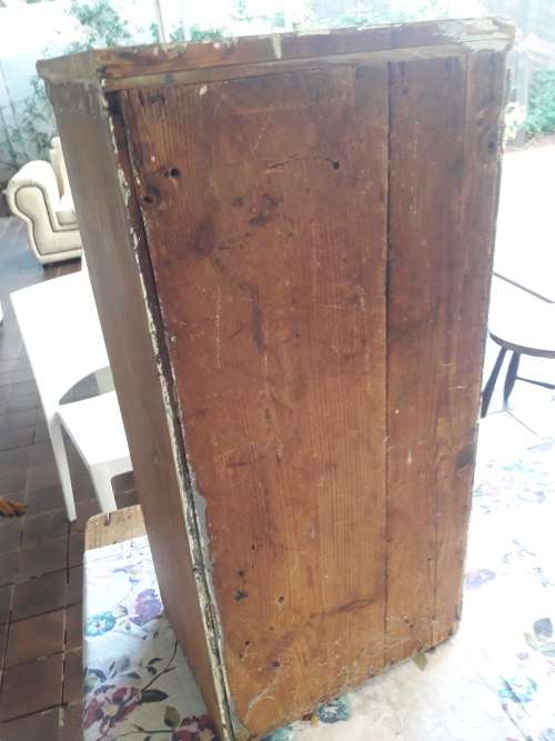 Small pine cupboard