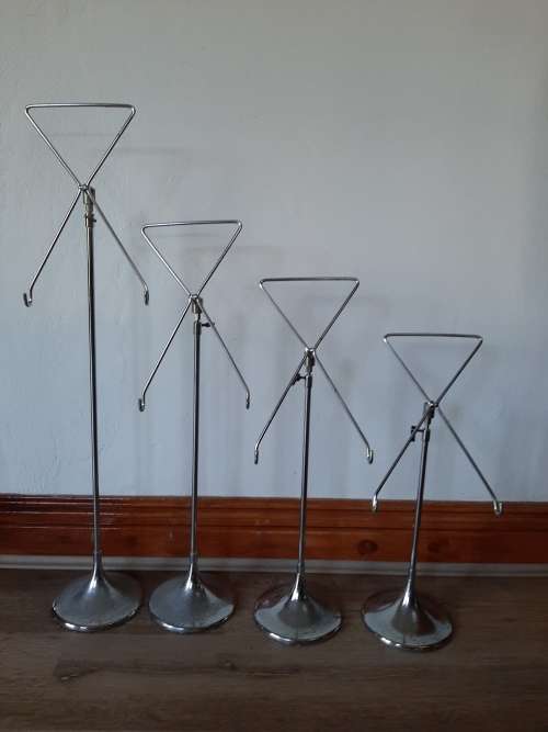 Vintage retail shirt stands