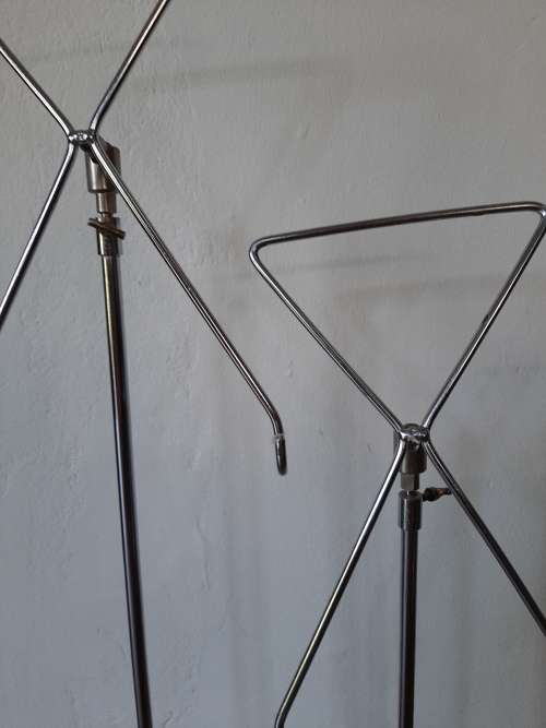 Vintage retail shirt stands