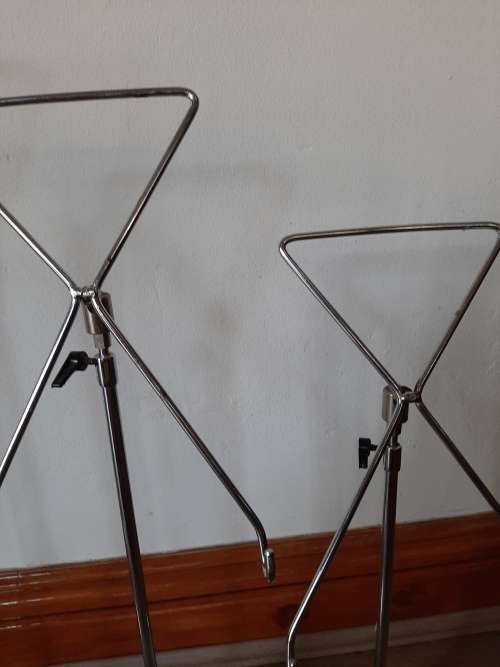 Vintage retail shirt stands