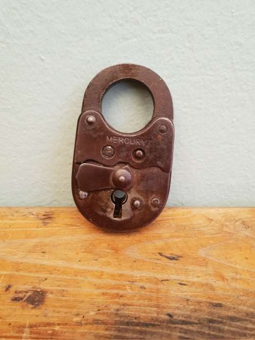 Antique padlock