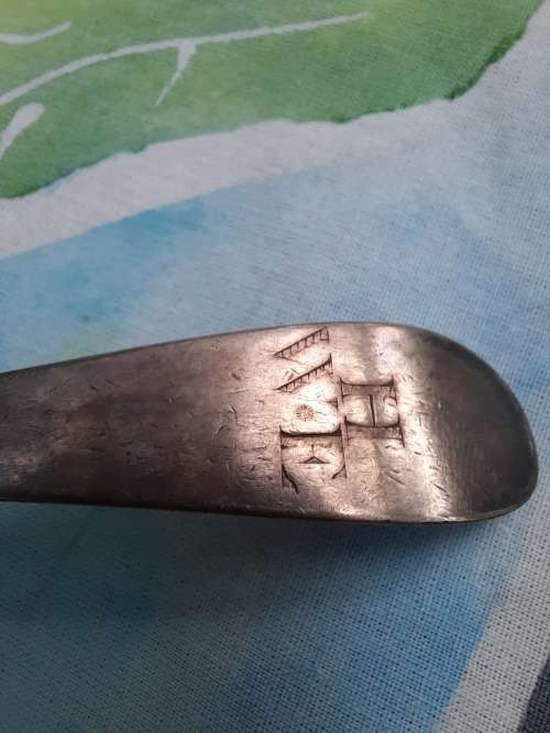 Georgian silver table spoon