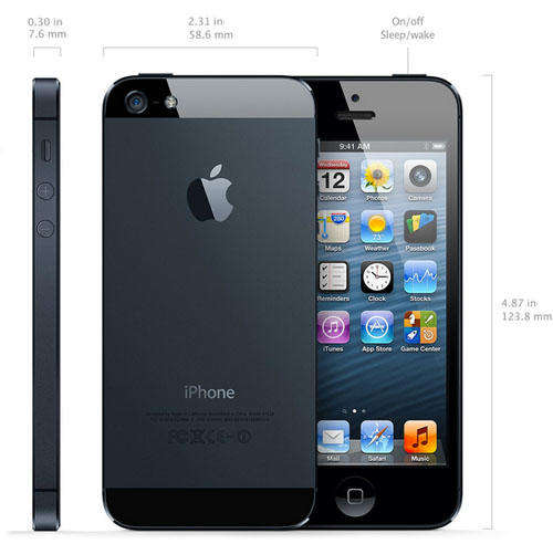 APPLE IPHONE 5 16GIG BLACK ##ONLY 2 WEEKS OLD ##