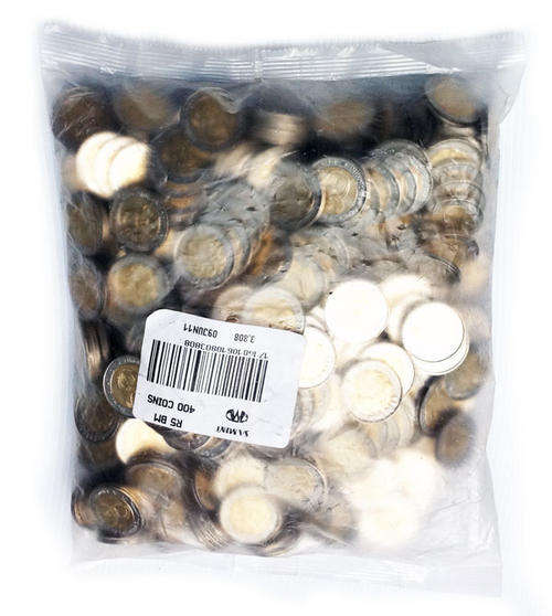 Sealed Bag of 400 x SARB 90th Birthday R5 Coins - PERFECT Mint State Condition